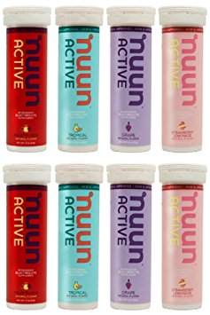 New Nuun Active Hydrating Electrolyte Tablets, Juicebox Mix, 8 Count
