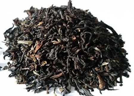 Darjeeling Loose Leaf Tea- Organic Fair Trade and Healthy 2nd Flush Black Tea From Singbulli Estate in Himalayas- Rich in Antioxidants and Minerals- A Great Kombucha or Sun Tea- 353oz- Makes 50 Cups