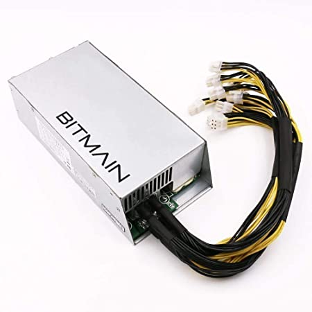AntMiner Bitmain New Power Supply APW7 PSU 1800w 110v 220v Much Better Than APW3   for S9 or L3  or Z9 Mini or D3 w/ 10 Connectors