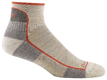 Darn Tough Vermont Men's 1/4 Merino Wool Cushion Hiking Socks