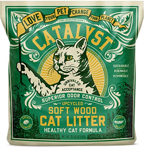 Catalyst Cat Litter, Healthy Cat Formula - Natural Cat Litter with Great Clumping, Superior Odor Control, Dust Free, Unrivaled Cat Acceptance, Lightweight