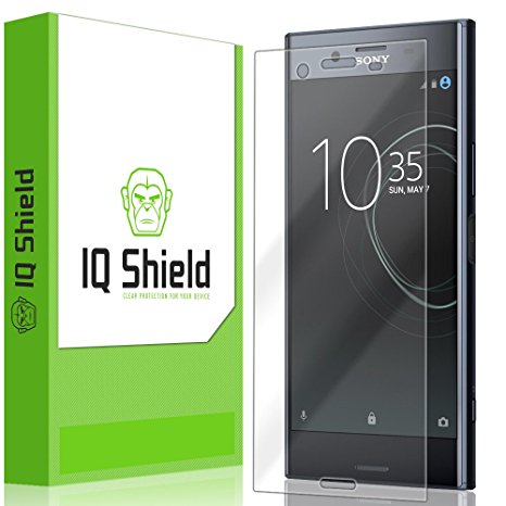 Sony Xperia XZ Premium Screen Protector, IQ Shield LiQuidSkin Full Coverage Screen Protector for Sony Xperia XZ Premium HD Clear Anti-Bubble Film