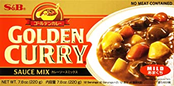 S&B Curry Sauce Mix Mild, 220 g