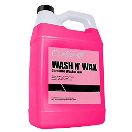 Nanoskin (NA-WWX128) Wash N' Wax Carnauba Wash & Wax - 1 Gallon
