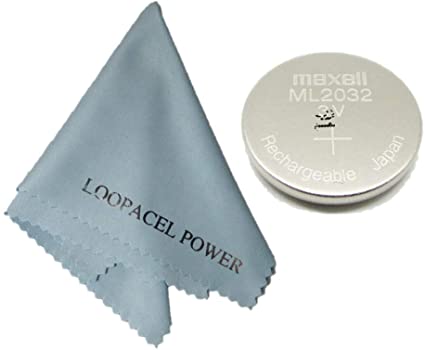 Maxell ML2032 2032 Lithium Rechargeable Coin Cell 1 Battery