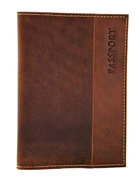 MENZO travel passport holder, passport, leather wallet, leather case, case, passport case purse, genuine leather case