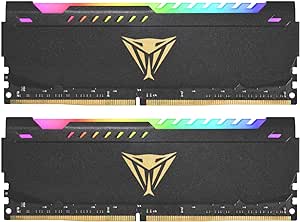 Patriot Viper Steel RGB DDR4 16GB (2 x 8GB) 3600MHz Kit - PVSR416G360C0K