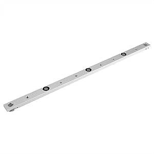 Tool Parts High Strength Miter Bar Slider Table Saw Gauge Rod Woodworking Tool In Use Was Made Of Aluminium Alloy(450mm/17.71inch)