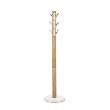 Umbra Flapper Wood Coat Rack, Natural