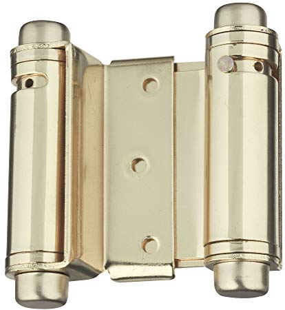 Stanley National Hardware S463-040 CD160 Double Acting Hinge in Brass , 3"