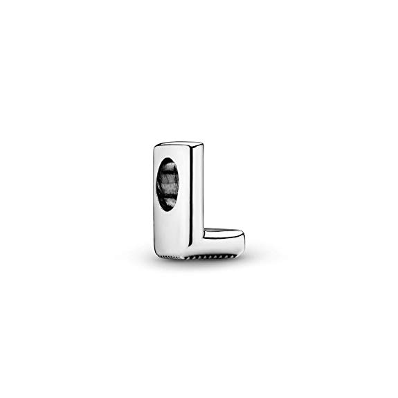 Pandora Letter Charm In Sterling Silver