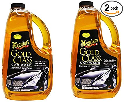 Meguiars G7164 Gold Class Car Wash Shampoo & Conditioner HFSRQ, 2Units (Car Wash Shampoo & conditioner)