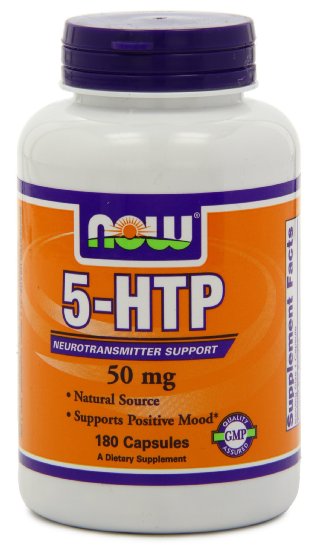 Now Foods 5-htp 50mg Capsules 180-Count