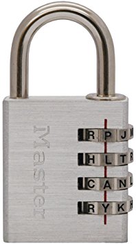 Master Lock 643DWD Set Your Own Password Combination Lock, Aluminum