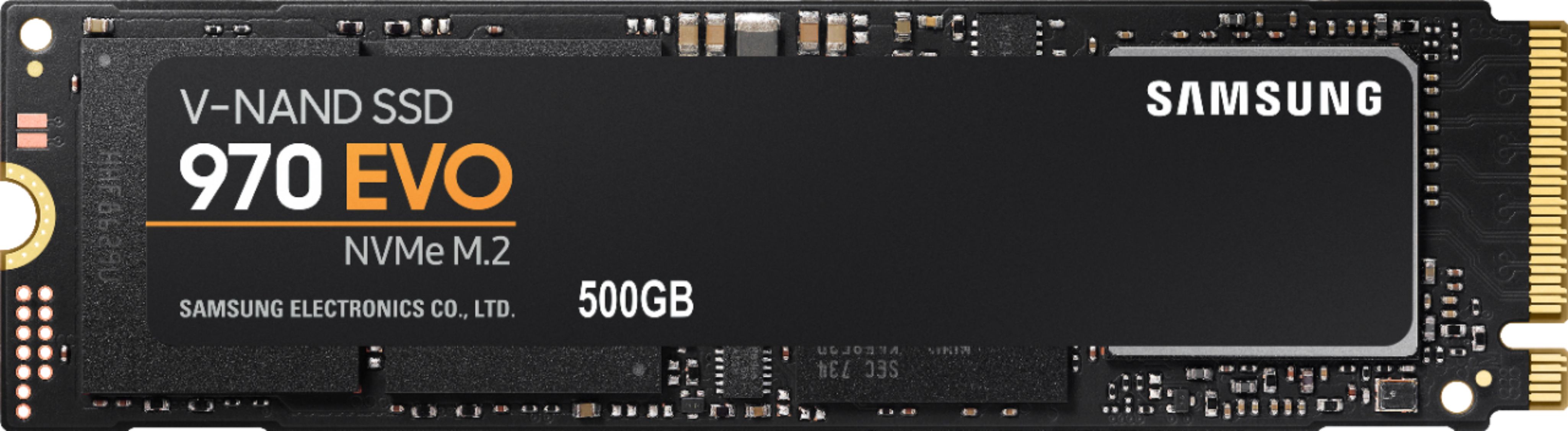 Samsung - 970 EVO 500GB Internal PCI Express 3.0 x4 (NVMe) Solid State Drive with V-NAND Technology