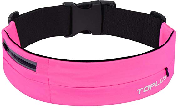 Running Belt for Phone, Running Belt Cell Phone Holder for Running Belt Bag Running Fanny Pack Pouch Runners Belt Expandable Sport Pouch for Fitness, Travel, Jogging, Runner, Men