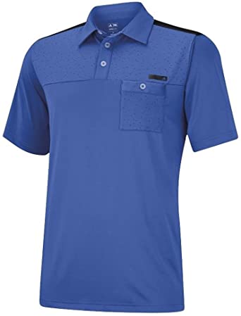 adidas Golf Men's Puremotion Climacool Pocket Polo