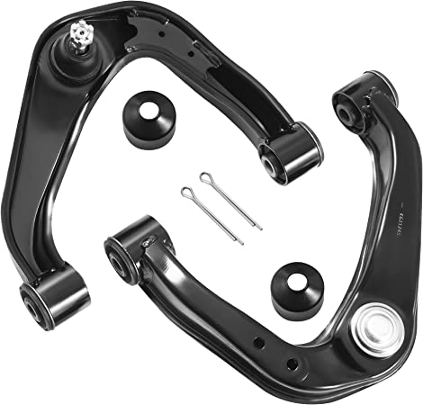 AUTOSAVER88 Front Upper Control Arms Compatible with 2005-2015 Xterra, 2005-2019 Frontier, 2005-2012 Pathfinder -w/Bushings and Ball Joint Assembly