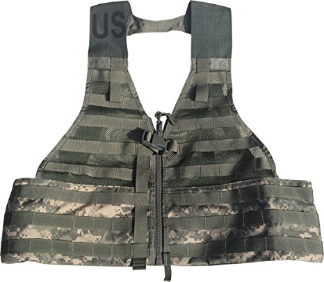 SDS Official US Military MOLLE II Army ACU FLC Fighting Tactical Assault Vest Carrier