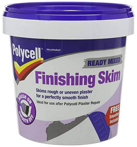 Polycell 20218 1 L Ready Mixed Tub Finishing Skim Polyfilla - Grey