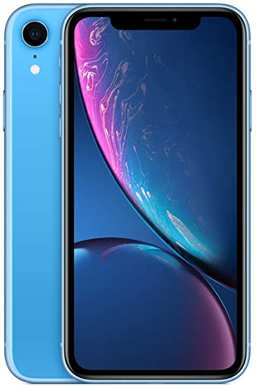 Apple iPhone XR Blue 64GB SIM-Free Smartphone (Renewed)