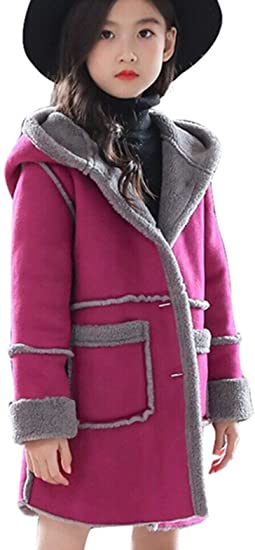 Miss Bei Kids Girls Spring Winter Warm Fur Cartoon Coats Dress Hooded Snowsuit Outerwear Jackets …