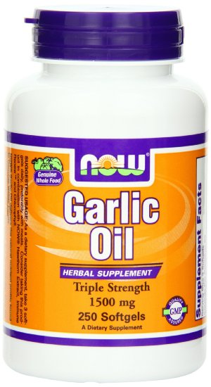 Now Foods Garlic Oil 1500 mg  250  Soft-gels