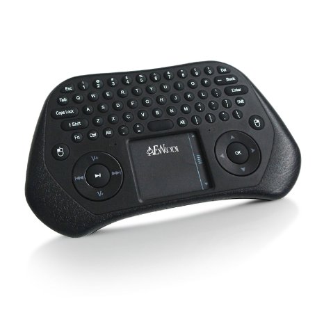 Wireless Keyboard and MouseANEWKODI 24GHz GP800 Mini Handheld Touchpad Air Mouse Keyboard Combo Perfect for Android TV BOXSmart TVLaptopTabletAndroid Mini PCProjectorIPTVMXQMXNM8S