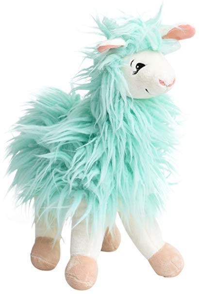 The Petting Zoo - 17" Woolly Llama (Aqua) - Stuffed Animal Toy - Great for Baby/Toddlers/Kids - Boys & Girls
