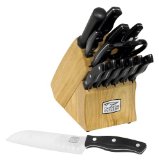 Chicago Cutlery Metropolitan 15-Piece Block Knife Set