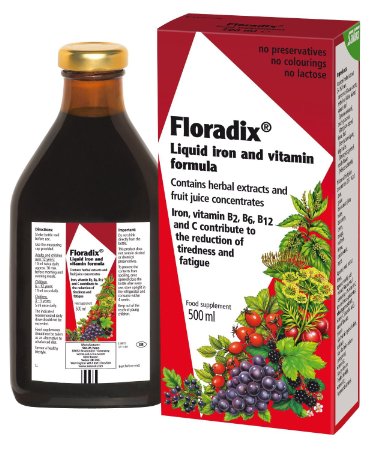 Salus - Floradix Liquid Iron and Vitamin Formula - 500ml