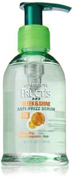 Garnier Hair Care Fructis Sleek & Shine Anti-frizz Serum, 5.1 Fluid Ounce