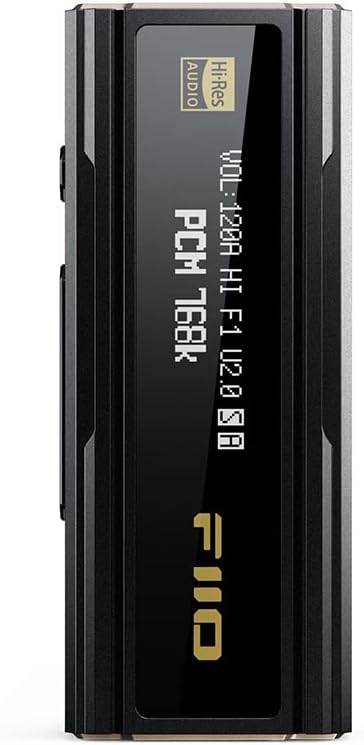 FiiO KA5 USB DAC Headphone Amp dongle Volume Control PCM 768kHz DSD 256 Headphone Outputs 3.5mm/4.4mm for Android/iOS/Mac/Windows