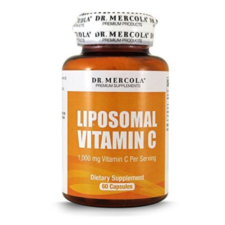 Dr. Mercola Liposomal Vitamin C 1.000mg per Serving - 60 Capsules - 30 Servings - Higher Bioavailability Potential & Protection Against Intestinal Discomfort