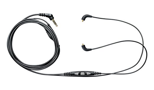 Shure CBL-M -K-EFS Music Phone Cable with Remote   Mic (Three-Button Control)