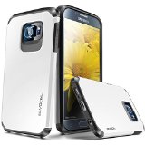 Galaxy S6 Case Evocel Dual Layer Armor Protector Case For Samsung Galaxy S6 - Retail Packaging Snow