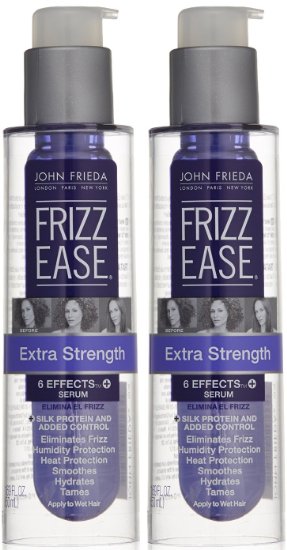 John Frieda Frizz-Ease Extra Strength Hair Serum, 1.69 oz, 2 Pack