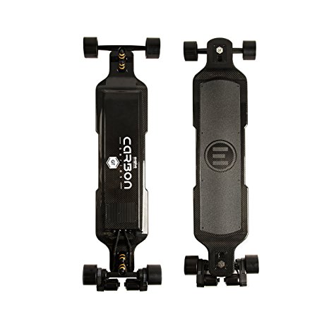 Evolve Skateboards Carbon GT Street Electric Longboard Skateboard – 31 Mile Range – 26 mph Top Speed –Digital LCD Screen Remote Control – Lithium-Ion Battery