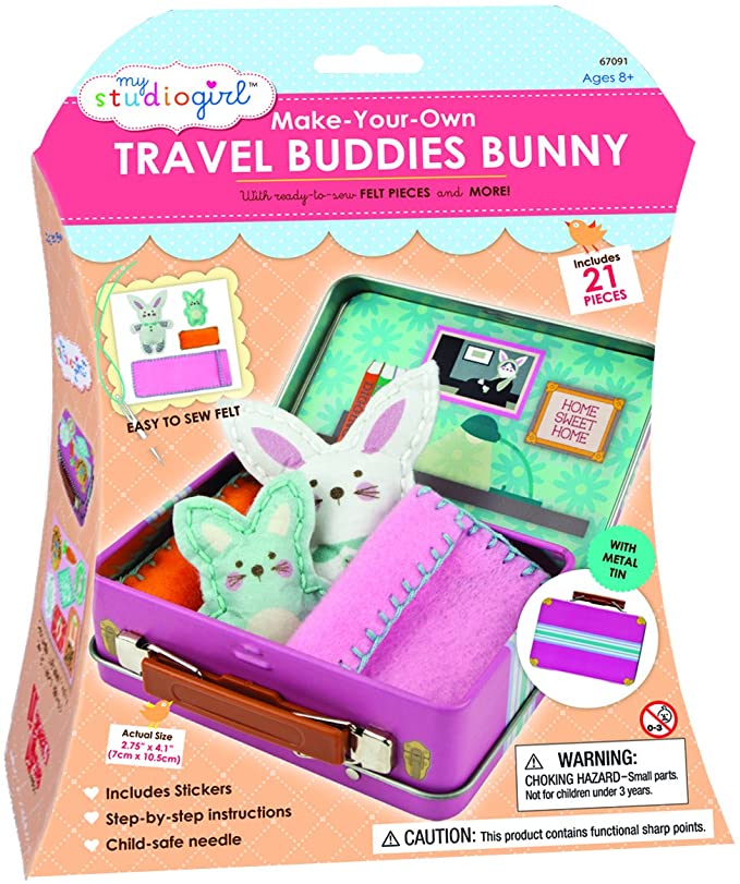 My Studio Girl Travel Buddies - Bunny (21 Pieces)