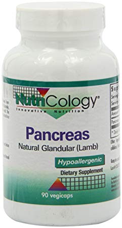 Nutricology Pancreas, Lamb, Vegicaps, 90-Count