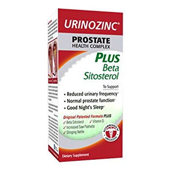 DSE Urinozinc Plus with Beta-Sitosterol Supplement, 120 Count