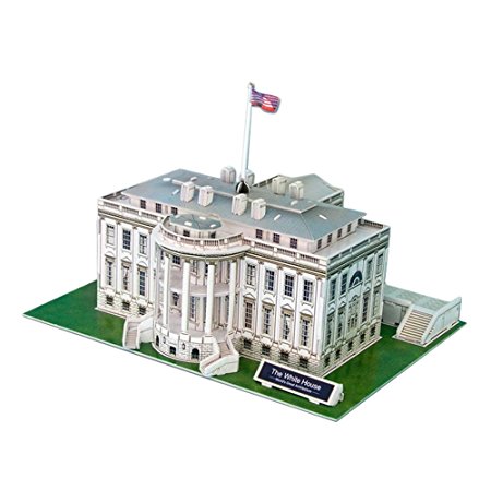 The White House 3D Puzzle, 64 Pieces