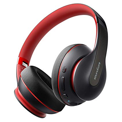 Anker Soundcore Life Q10 Wireless Bluetooth Headphones, Over Ear and Foldable, Hi-Res Certified Sound, 60-Hour Playtime and Fast USB-C Charging, Deep Bass, AUX Input for Phones, Computer, and TV