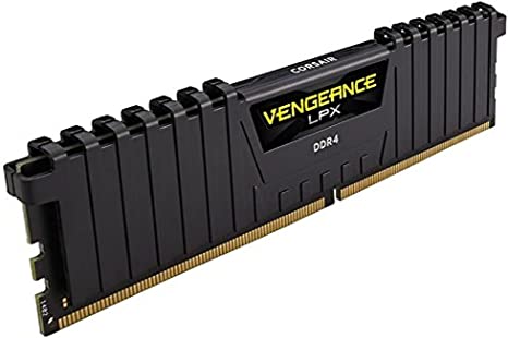 CORSAIR Vengeance LPX 64GB (4x16GB) DDR4 3200 (PC4-25600) C16 1.35V Desktop Memory - Black