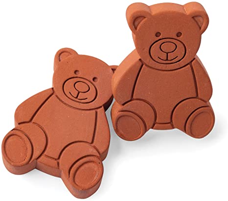 Fox Run Brown Sugar Bear, Set of Two Keeper and Saver, 1 pack