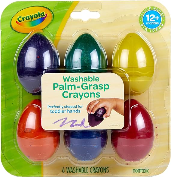 Crayola Washable Palm Grasp Crayons