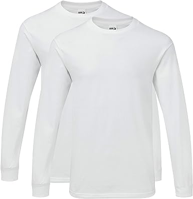 Gildan Hammer Adult Long Sleeve T-Shirt, 2-Pack, Style GH400