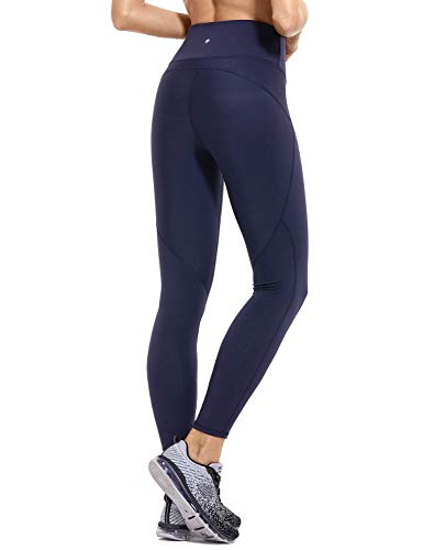 CRZ YOGA Women's Hugged Feeling High-Rise 7/8 Tight Workout Running Compression Leggings 25"