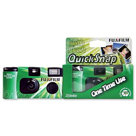 Fujifilm Quicksnap Super 400 135-27 CN Disp   Film-Black / Green