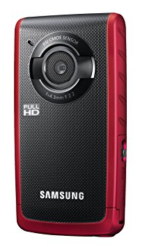 Samsung HMX-W200 Waterproof HD Recording with 2.4-inch LCD Screen (Red)